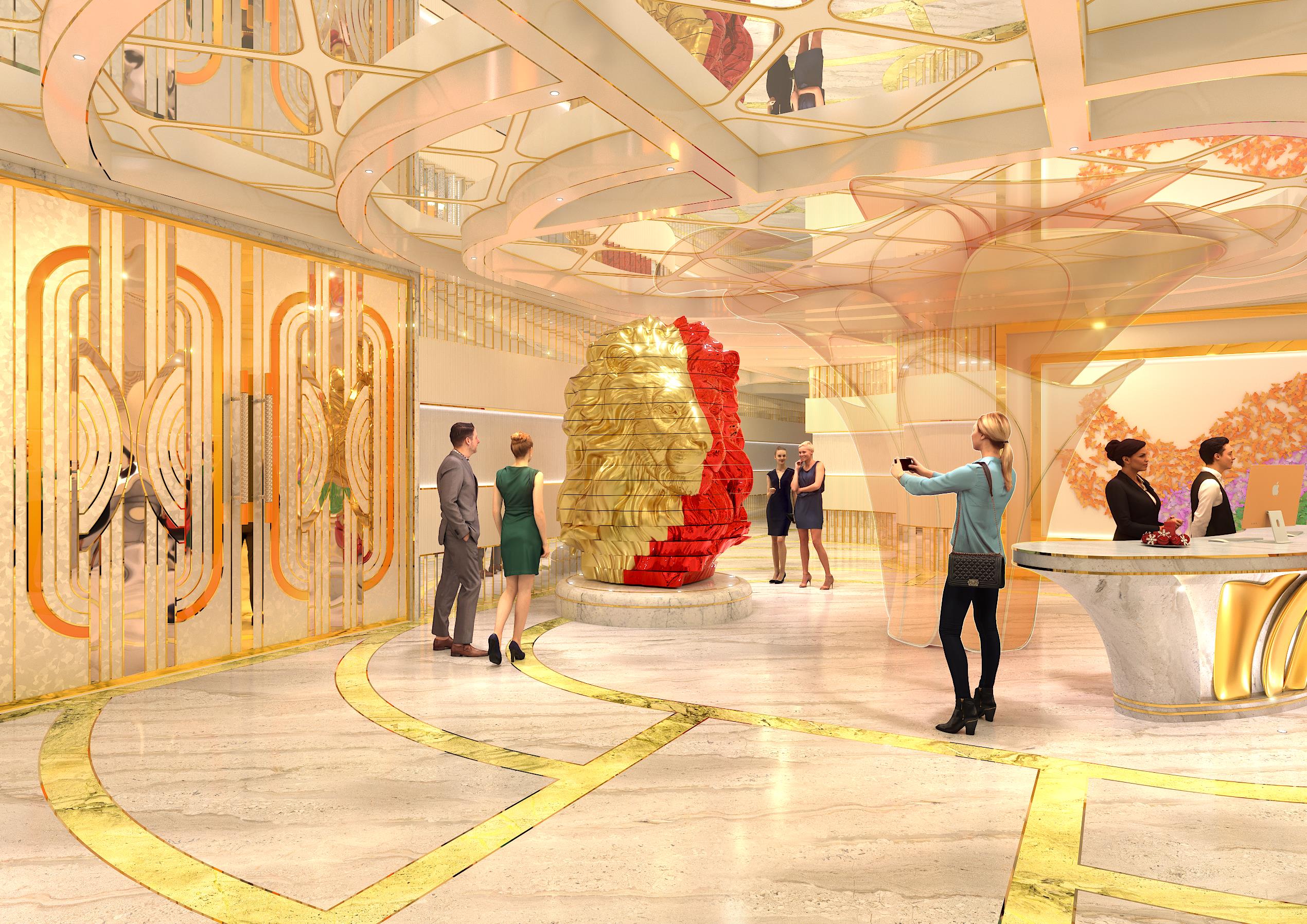 MGM Macau Kinetic Sculpture (MGM 마카오 사자 키네틱 · 기획 제안)