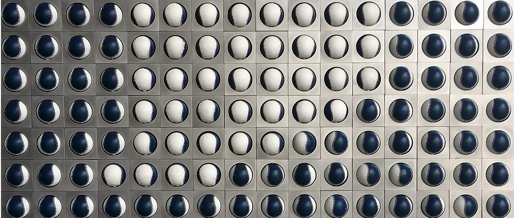 Kinetic Spinball Wall — Play Ball (창원 NC파크 스핀볼 · 인터랙션 플레이 볼) on-site photo 5